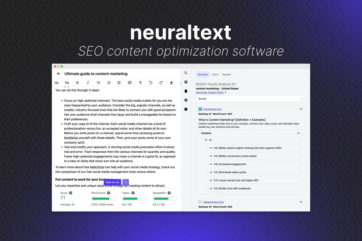 2022 yılında geliştirilen neuraltext 